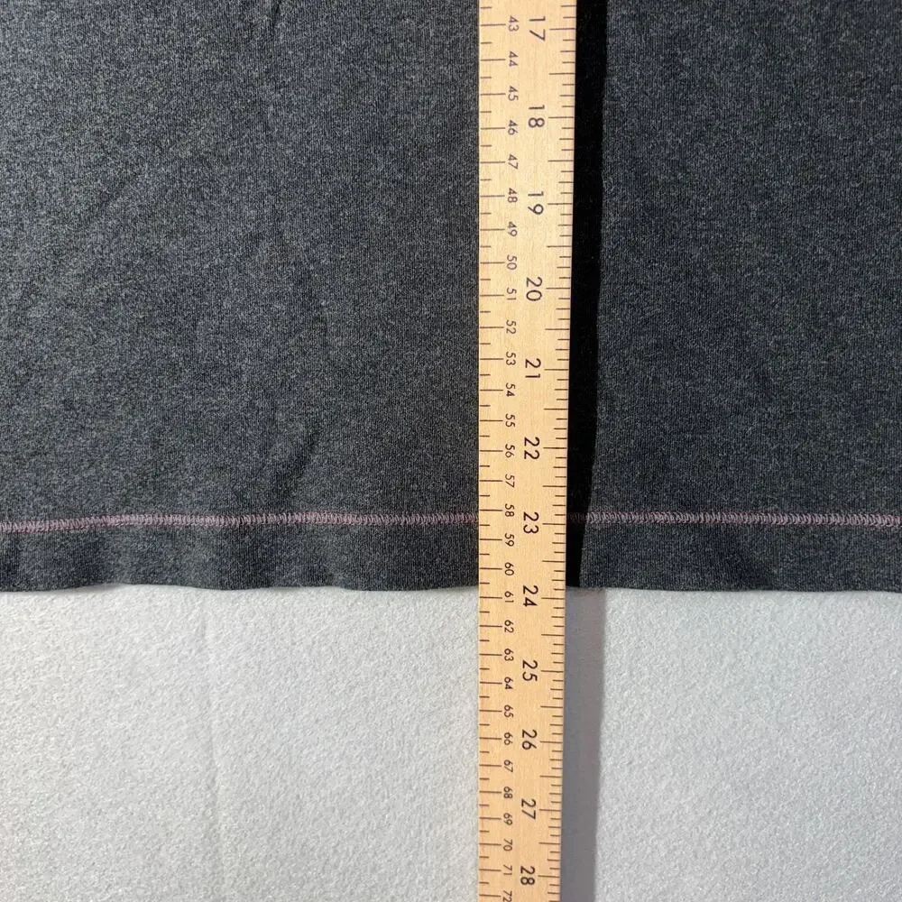 Robert Graham Pullover Mens Medium Gray 1/4 Zip Sweater Contrast Stitch Peru